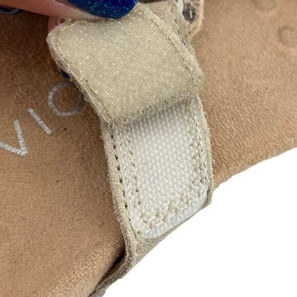 Vionic Sandals Womens Size 6 Wanta T Strap Cream Comfort Slip On Open Toe Shoe - Picture 7 of 9